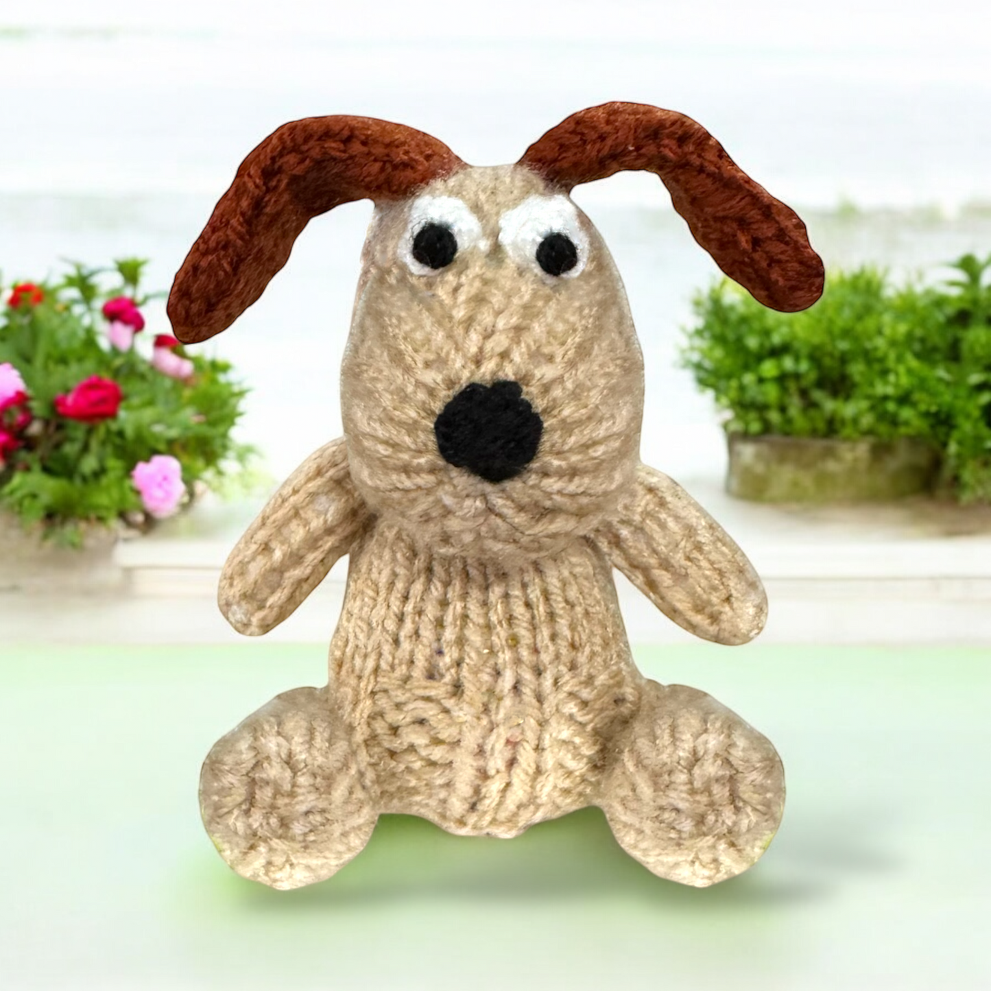 KNITTING PATTERN - Gromit Dog inspired Choc cover fits Easter Creme Egg