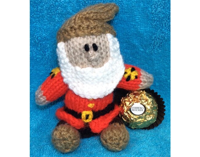 KNITTING PATTERN - Grumpy the Dwarf inspired choc ferrero rocher cover