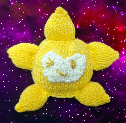 KNITTING PATTERN - Wish Star inspired choc orange cover or 7 cms toy