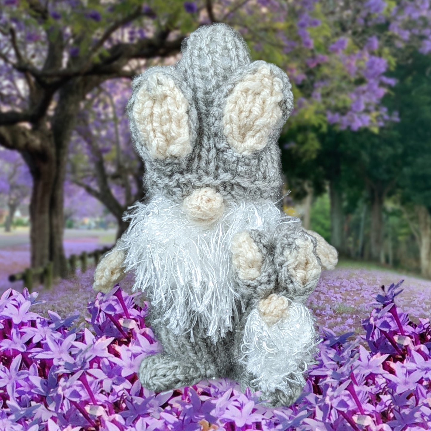 KNITTING PATTERN - Easter Bunny Gonk Gnome and Baby chocolate cover fits Creme Egg