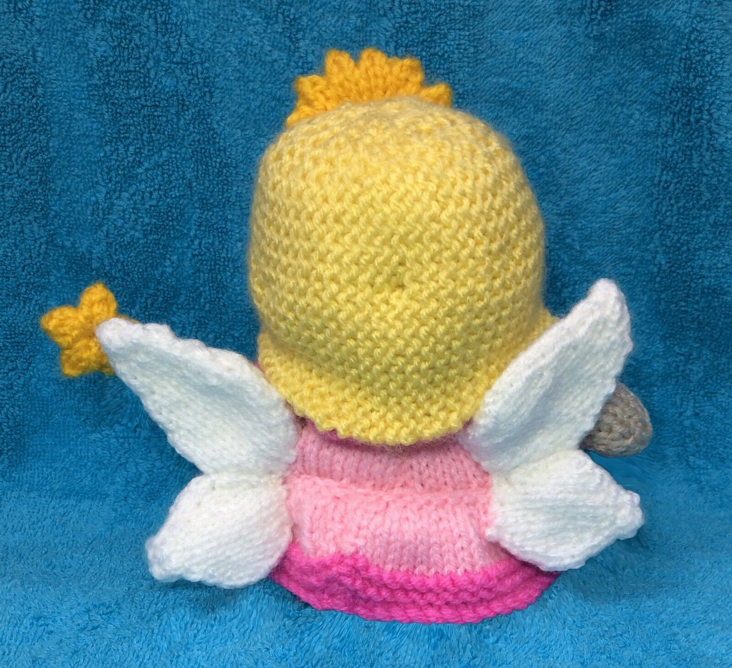 KNITTING PATTERN - Wish the Fairy chocolate orange cover / 15 cms Christmas toy