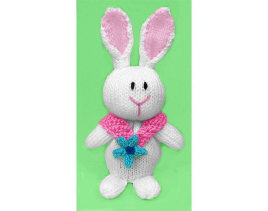 KNITTING PATTERN - Brenda Bunny chocolate orange cover / 15 cms Easter toy