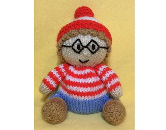 KNITTING PATTERN - Lost Man inspired chocolate orange cover / 15 cms toy