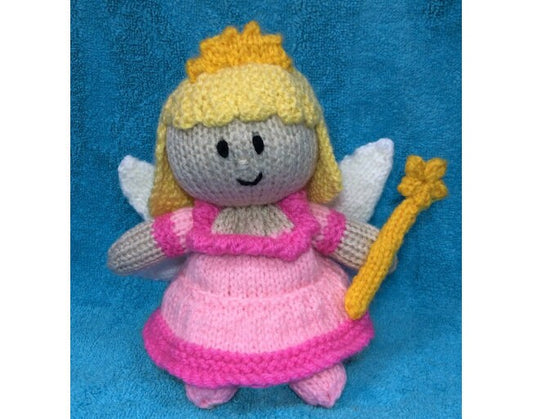 KNITTING PATTERN - Wish the Fairy chocolate orange cover / 15 cms Christmas toy