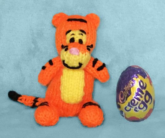 KNITTING PATTERN - Tigger Choc cover Easter Creme Egg