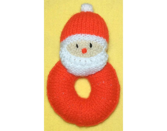KNITTING PATTERN - Santa 15 cms Baby Toy - Great for Christmas and charity