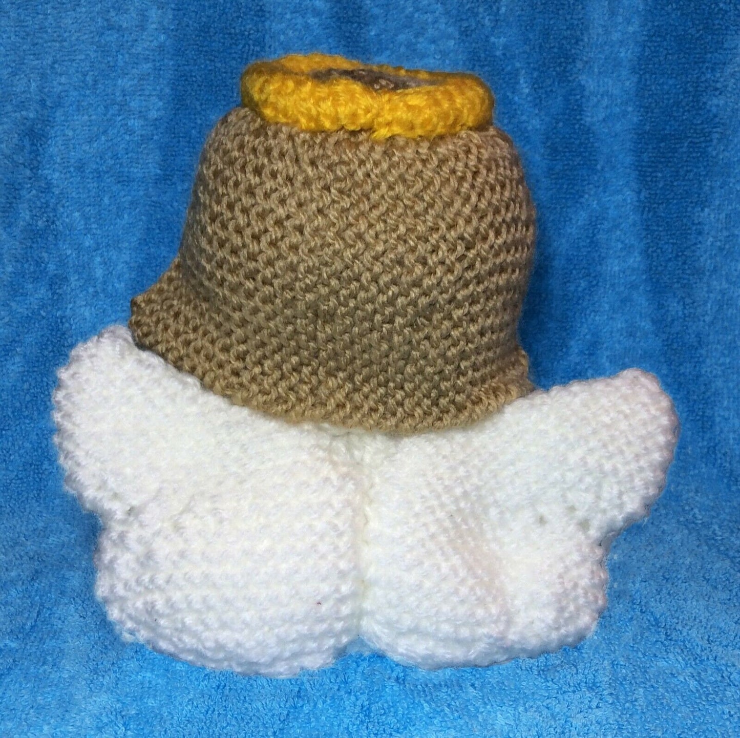 KNITTING PATTERN - Joy the Angel Chocolate orange cover / 15 cms Christmas toy