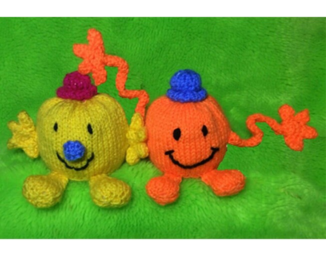 KNITTING PATTERN - Mr Tickle & Mischief inspired choc orange cover/12cms toy