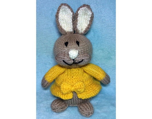 KNITTING PATTERN - Mopsy inspired choc orange cover / 18cms toy