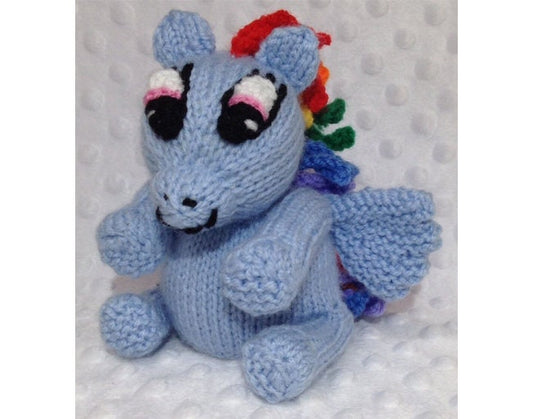 KNITTING PATTERN - My Little Pony chocolate orange cover or 15 cms toy