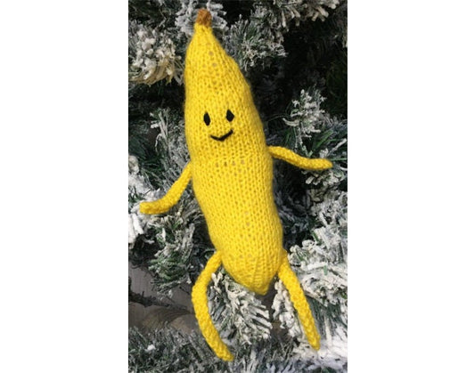 KNITTING PATTERN - Christmas Ebanana Scrooge inspired 25cm toy doll